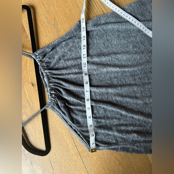 Plant Gold sheer sleeveless To Size M - Picture 2 of 6